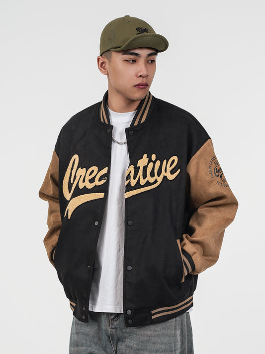Towel embroidered baseball jersey