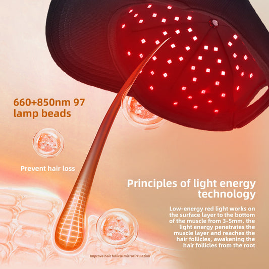 Red light cap